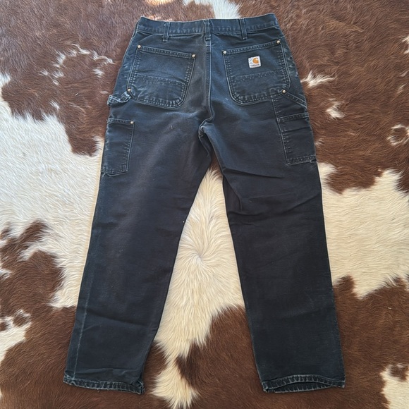 Carhartt dungaree fit double knee 34x30 black - Picture 6 of 11